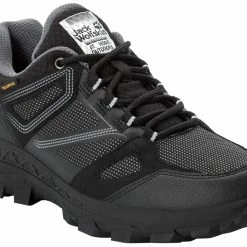 Jack Wolfskin Downhill Texapore Chaussures Basses Femme, noir/gris