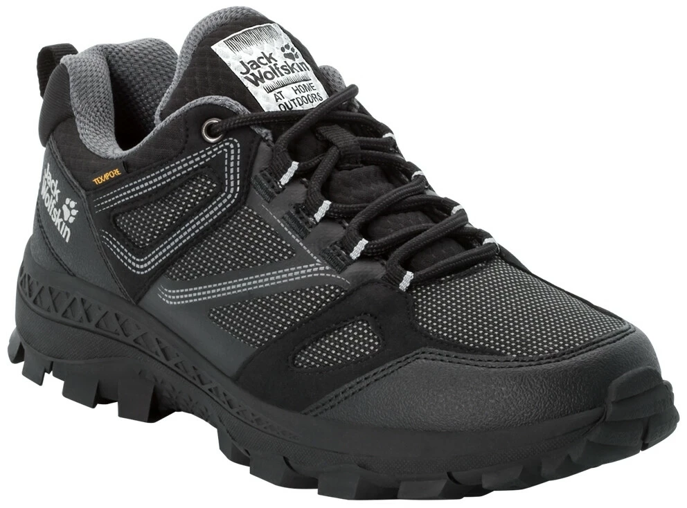 Jack Wolfskin Downhill Texapore Chaussures Basses Femme, noir/gris 3 Jack Wolfskin Downhill Texapore Chaussures Basses Femme, noir/gris