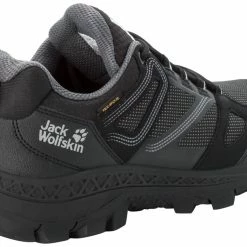 Jack Wolfskin Downhill Texapore Chaussures Basses Femme, noir/gris 10 Jack Wolfskin Downhill Texapore Chaussures Basses Femme, noir/gris -Chaussures trekking Soldes jack wolfskin downhill texapore low shoes women black grey 3