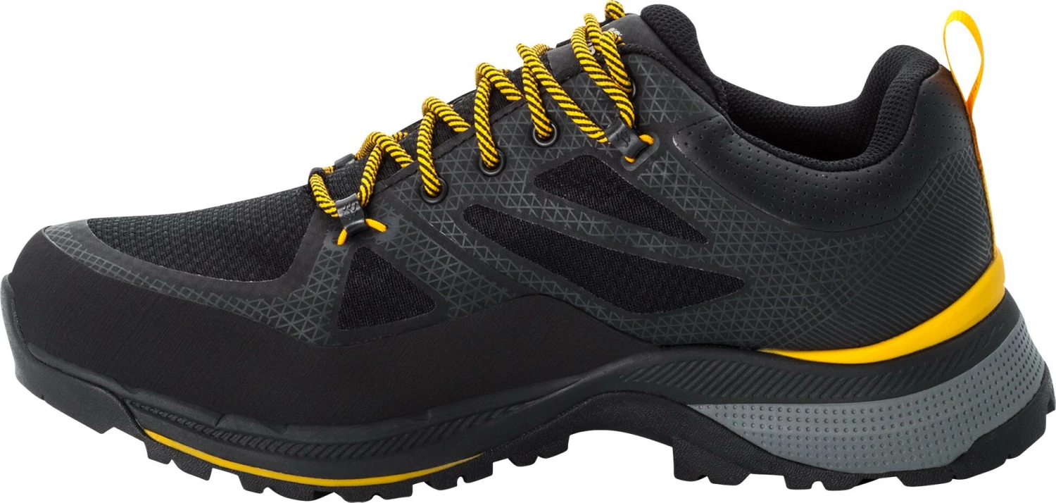 Jack Wolfskin Force Striker Texapore Chaussures basses Homme, noir 4 Jack Wolfskin Force Striker Texapore Chaussures basses Homme, noir – Image 2