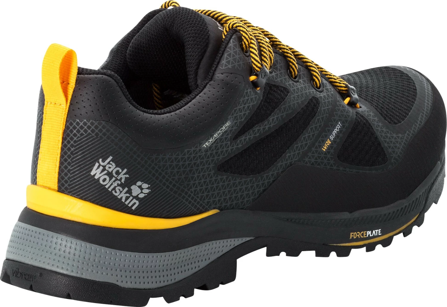 Jack Wolfskin Force Striker Texapore Chaussures basses Homme, bleu/noir 5 Jack Wolfskin Force Striker Texapore Chaussures basses Homme, bleu/noir – Image 3