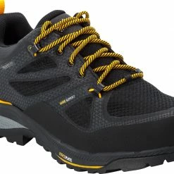 Jack Wolfskin Force Striker Texapore Chaussures basses Homme, noir 11 Jack Wolfskin Force Striker Texapore Chaussures basses Homme, noir -Chaussures trekking Soldes jack wolfskin force striker texapore low shoes men black burly yellow xt 4