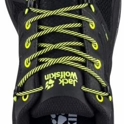 Jack Wolfskin Force Striker Texapore Chaussures Basses Homme, gris/olive -Chaussures trekking Soldes jack wolfskin force striker texapore low shoes men black lime 5
