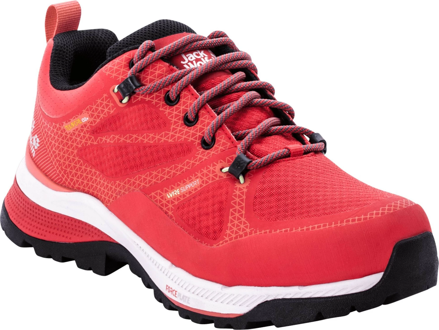 Jack Wolfskin Force Striker Texapore Chaussures basses Femme, rose 3 Jack Wolfskin Force Striker Texapore Chaussures basses Femme, rose