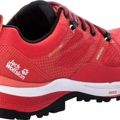 Jack Wolfskin Force Striker Texapore Chaussures basses Femme, rose 10 Jack Wolfskin Force Striker Texapore Chaussures basses Femme, rose -Chaussures trekking Soldes jack wolfskin force striker texapore low shoes women pink grey 3