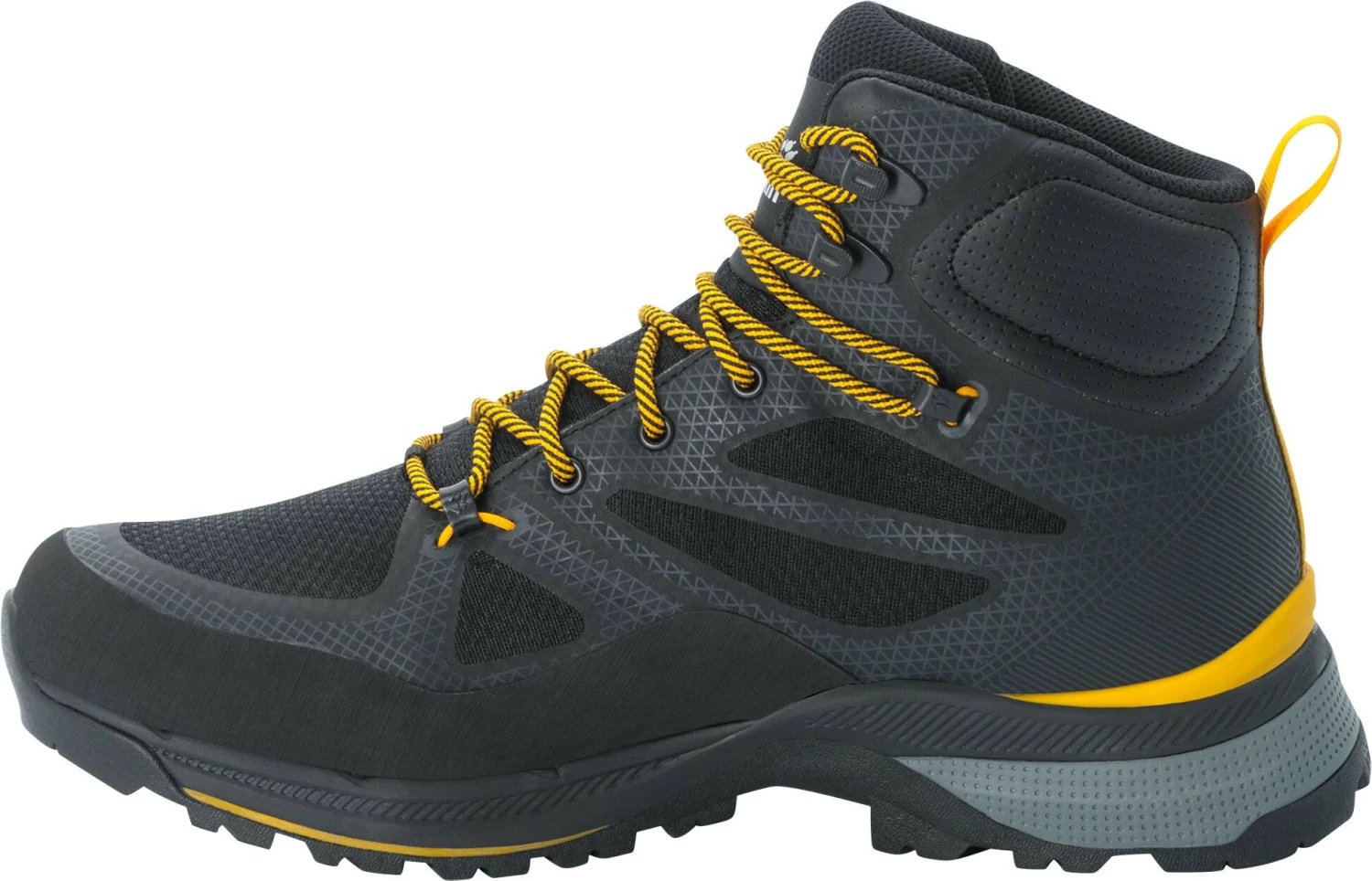 Jack Wolfskin Force Striker Texapore Chaussures mi-hautes Homme, noir 4 Jack Wolfskin Force Striker Texapore Chaussures mi-hautes Homme, noir – Image 2