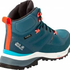 Jack Wolfskin Force Striker Texapore Chaussures mi-hautes Femme, violet 10 Jack Wolfskin Force Striker Texapore Chaussures mi-hautes Femme, violet -Chaussures trekking Soldes jack wolfskin force striker texapore mid shoes women blue coral 3 1