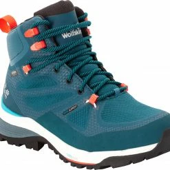 Jack Wolfskin Force Striker Texapore Chaussures mi-hautes Femme, violet 11 Jack Wolfskin Force Striker Texapore Chaussures mi-hautes Femme, violet -Chaussures trekking Soldes jack wolfskin force striker texapore mid shoes women blue coral 4 1
