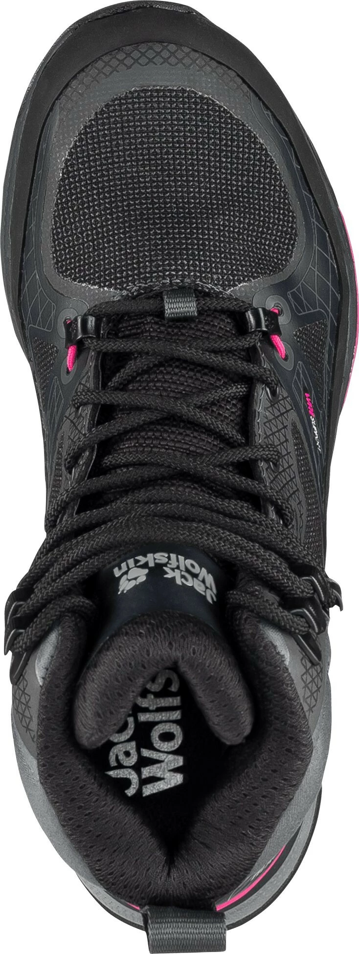 Jack Wolfskin Force Trekker Texapore Chaussures mi-hautes Femme, noir 7 Jack Wolfskin Force Trekker Texapore Chaussures mi-hautes Femme, noir – Image 5