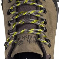 Jack Wolfskin Rebellion Texapore Chaussures basses Homme, marron -Chaussures trekking Soldes jack wolfskin rebellion texapore low shoes men khaki phantom 5 1