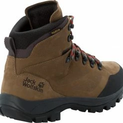 Jack Wolfskin Rebellion Texapore Chaussures mi-hautes Homme, marron -Chaussures trekking Soldes jack wolfskin rebellion texapore mid shoes men brown phantom 3 1