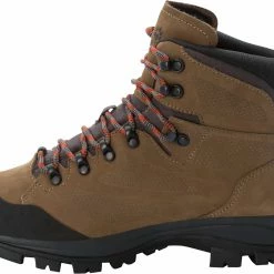 Jack Wolfskin Rebellion Texapore Chaussures mi-hautes Homme, marron -Chaussures trekking Soldes jack wolfskin rebellion texapore mid shoes men brown phantom 4 1