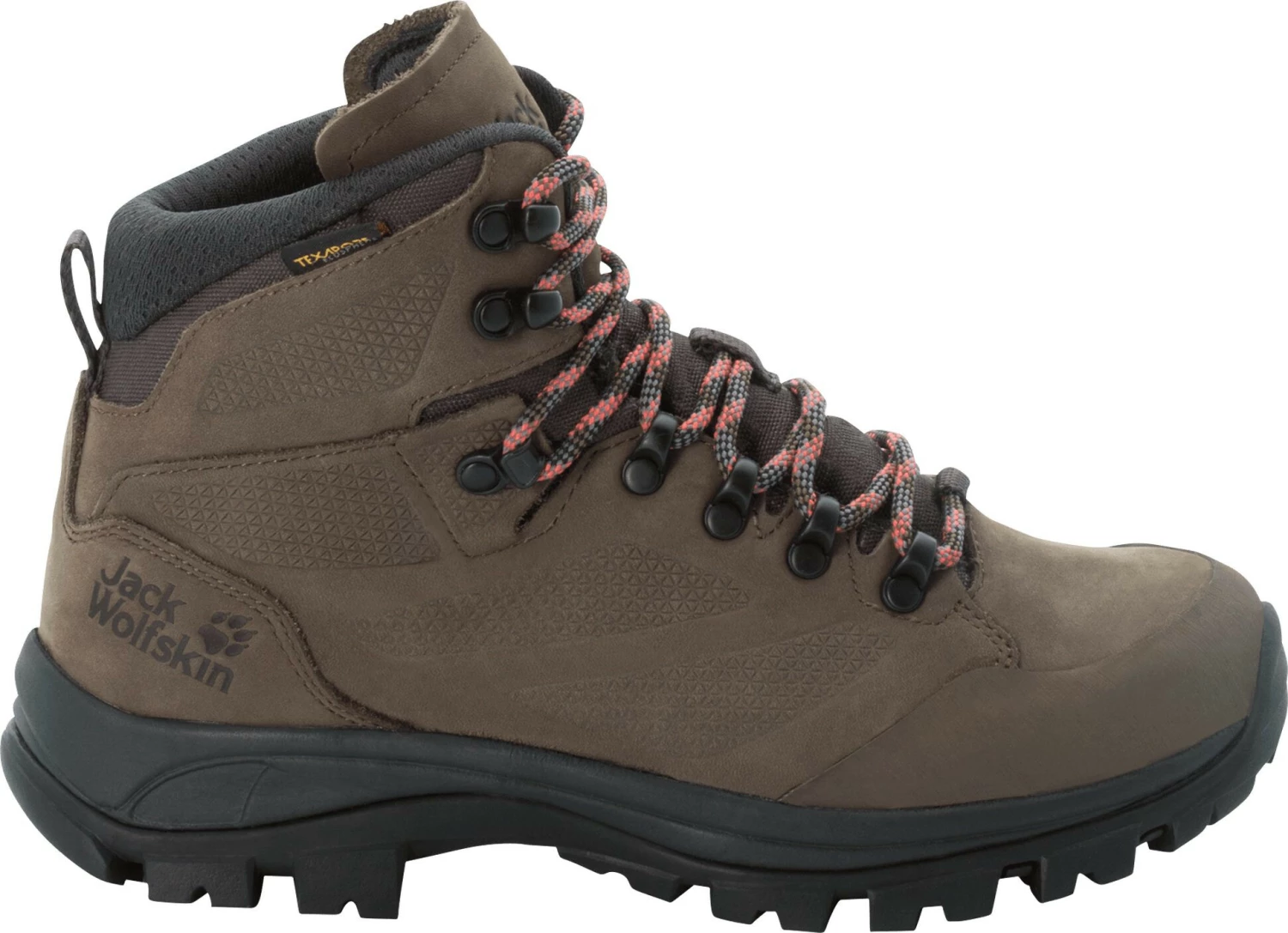 Jack Wolfskin Rebellion Texapore Chaussures mi-hautes Femme, marron 4 Jack Wolfskin Rebellion Texapore Chaussures mi-hautes Femme, marron – Image 2