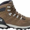 Jack Wolfskin Refugio Texapore Chaussures mi-hautes Femme, gris -Chaussures trekking Soldes jack wolfskin refugio texapore mid shoes women brown apricot 1