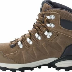 Jack Wolfskin Refugio Texapore Chaussures mi-hautes Femme, gris -Chaussures trekking Soldes jack wolfskin refugio texapore mid shoes women brown apricot 2