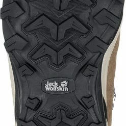 Jack Wolfskin Refugio Texapore Chaussures mi-hautes Femme, gris -Chaussures trekking Soldes jack wolfskin refugio texapore mid shoes women brown apricot 5