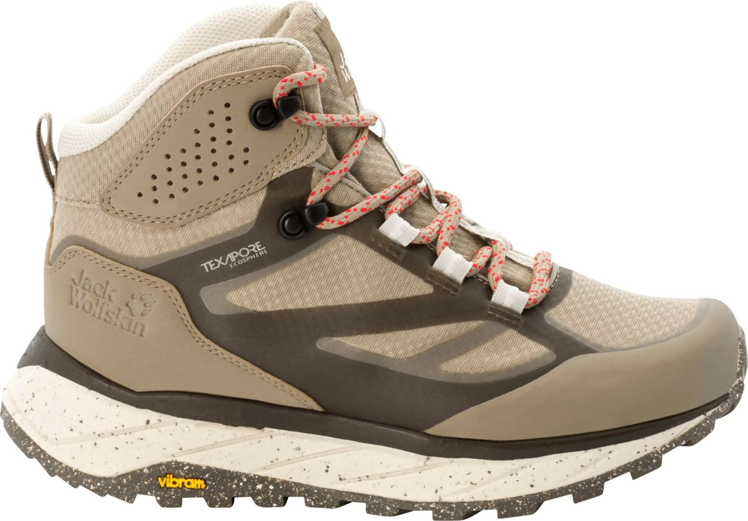 Jack Wolfskin Terraventure Texapore Chaussures mi-hautes Femme, beige 4 Jack Wolfskin Terraventure Texapore Chaussures mi-hautes Femme, beige – Image 2