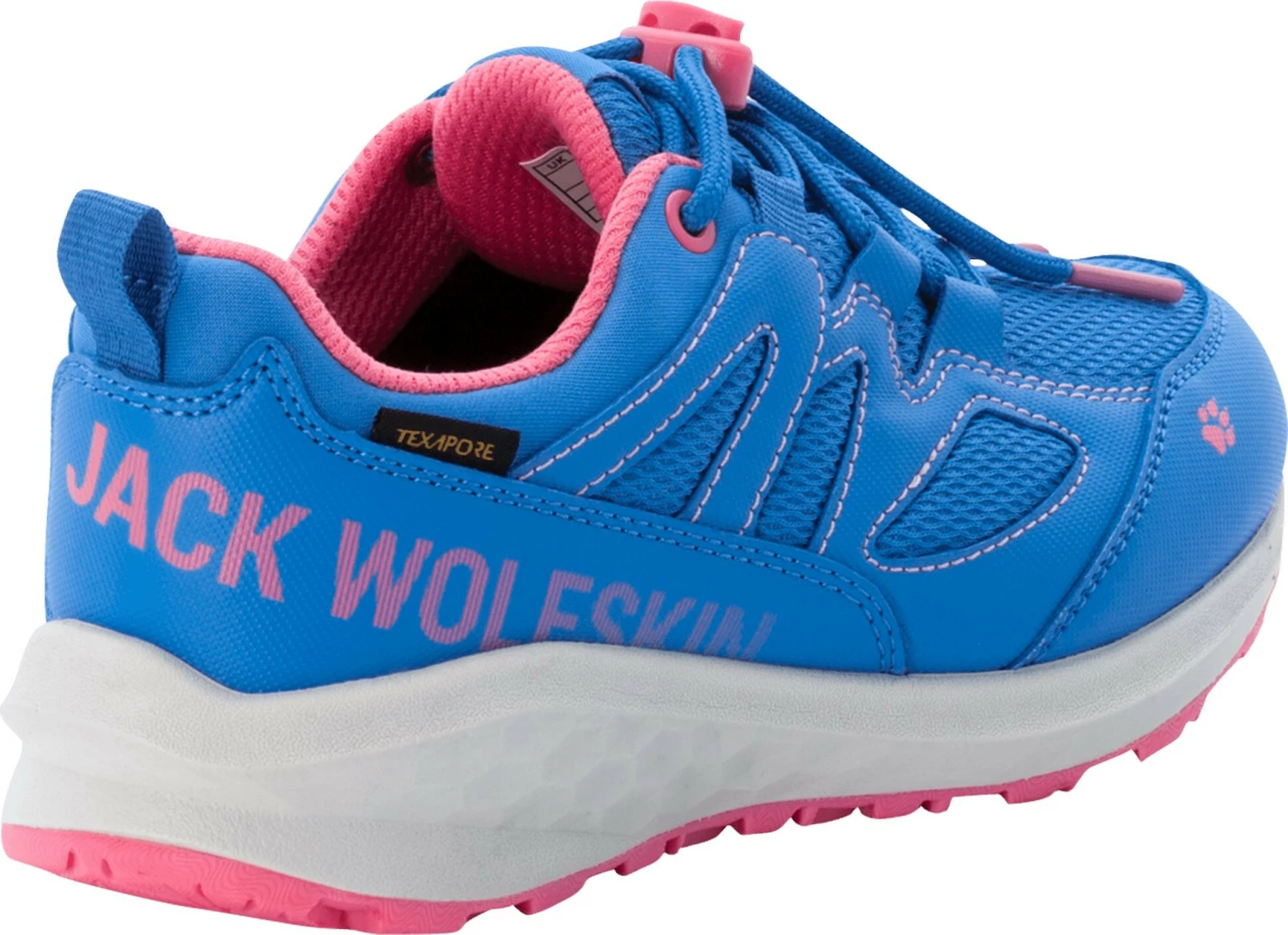 Jack Wolfskin Unleash 4 Speed Texapore Chaussures Enfant, bleu/gris 5 Jack Wolfskin Unleash 4 Speed Texapore Chaussures Enfant, bleu/gris – Image 3