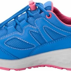 Jack Wolfskin Unleash 4 Speed Texapore Chaussures Enfant, bleu -Chaussures trekking Soldes jack wolfskin unleash 4 speed texapore shoes kids blue coral 4 1