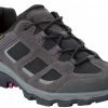 Jack Wolfskin Vojo 3 Texapore Chaussures Basses Femme, gris/bleu -Chaussures trekking Soldes jack wolfskin vojo 3 texapore low shoes women dark steel purple 1