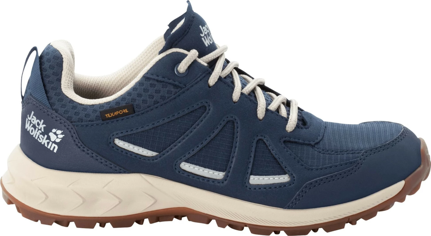 Jack Wolfskin Woodland 2 Texapore Chaussures basses Femme, gris 4 Jack Wolfskin Woodland 2 Texapore Chaussures basses Femme, gris – Image 2