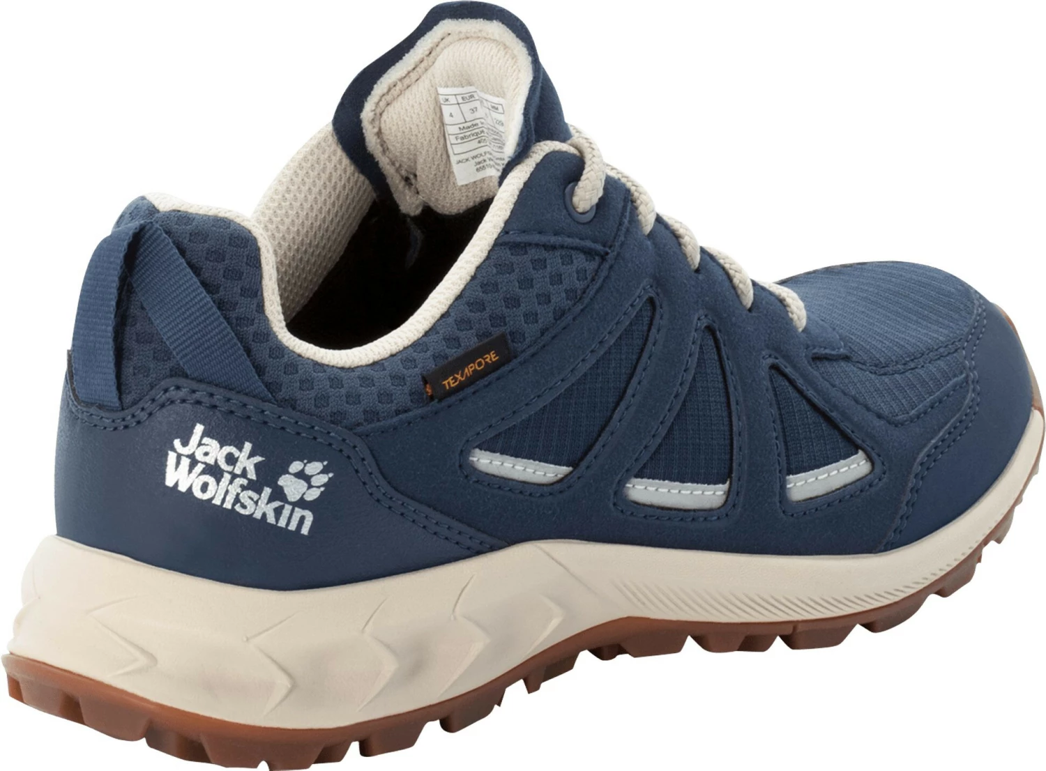 Jack Wolfskin Woodland 2 Texapore Chaussures basses Femme, gris 5 Jack Wolfskin Woodland 2 Texapore Chaussures basses Femme, gris – Image 3
