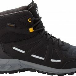 Jack Wolfskin Woodland 2 Texapore Chaussures mi-hautes Homme, noir -Chaussures trekking Soldes jack wolfskin woodland 2 texapore mid shoes men black burly yellow xt 2 1