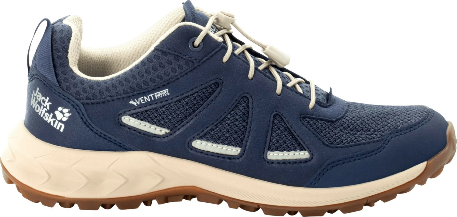 Jack Wolfskin Woodland 2 Vent Chaussures basses Femme, bleu 4 Jack Wolfskin Woodland 2 Vent Chaussures basses Femme, bleu – Image 2