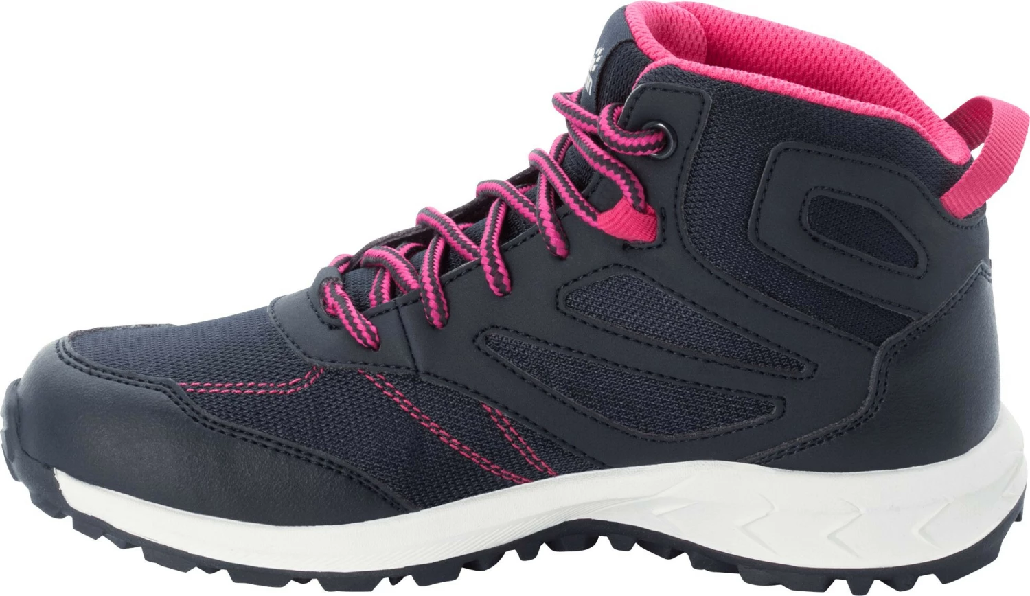 Jack Wolfskin Woodland Texapore Chaussures mi-hautes Enfant, gris 6 Jack Wolfskin Woodland Texapore Chaussures mi-hautes Enfant, gris – Image 4