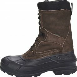 Kamik Nationwide Bottes d’hiver Homme, marron/noir 10 Kamik Nationwide Bottes d’hiver Homme, marron/noir -Chaussures trekking Soldes kamik nationwide winter boots men dark brown 3