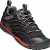 Keen Chandler CNX Chaussures Adolescents, gris/rouge -Chaussures trekking Soldes keen chandler cnx shoes youth raven fiery red 1