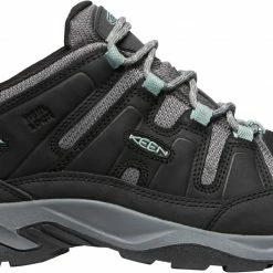 Keen Circadia WP Chaussures Femme, noir/gris -Chaussures trekking Soldes keen circadia wp shoes women black cloud blue 2