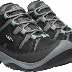 Keen Circadia WP Chaussures Femme, noir/gris -Chaussures trekking Soldes keen circadia wp shoes women black cloud blue 3