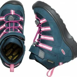 Keen Hikeport 2 Sport Mid WP Chaussures Enfant, gris -Chaussures trekking Soldes keen hikeport 2 sport mid wp shoes kids blue wing teal fruit dove 4 1