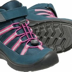 Keen Hikeport 2 Sport Mid WP Chaussures Adolescents, gris -Chaussures trekking Soldes keen hikeport 2 sport mid wp shoes youth blue wing teal fruit dove 5 1