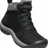 Keen Kaci II Winter Mid WP Chaussures Femme, noir -Chaussures trekking Soldes keen kaci ii winter mid wp shoes women black black 1