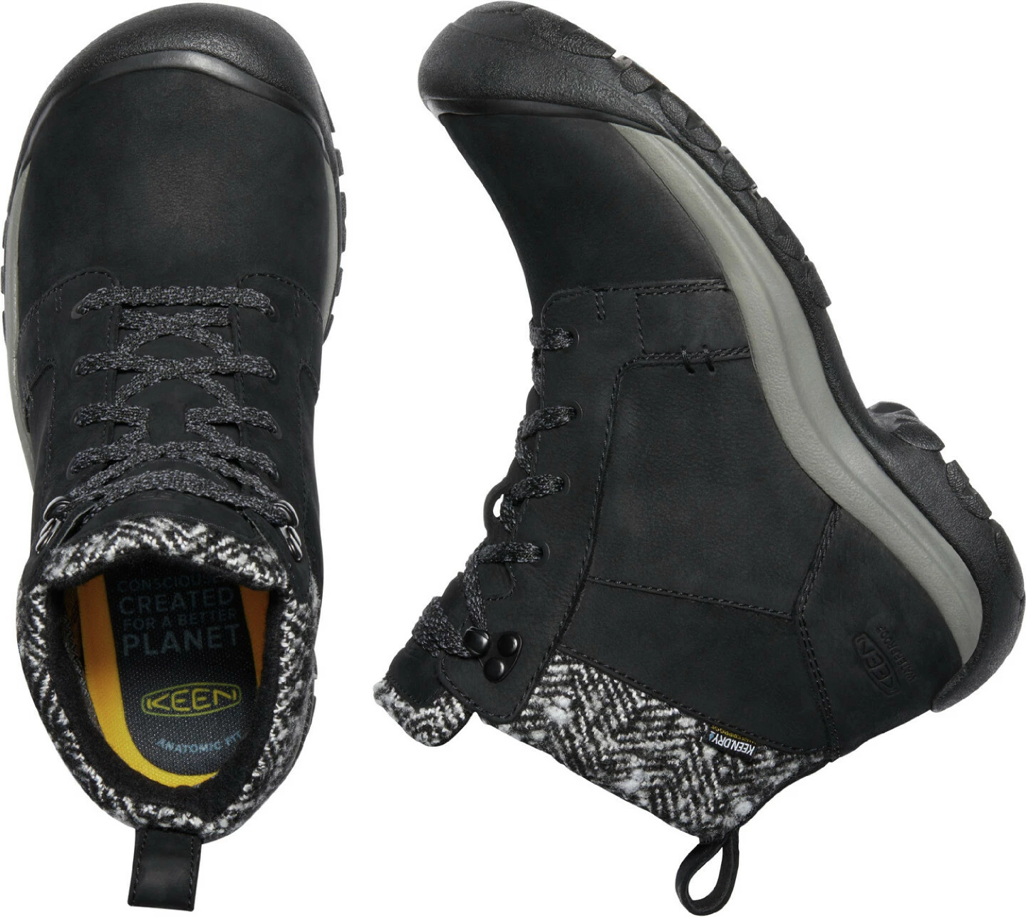 Keen Kaci II Winter Mid WP Chaussures Femme, noir 7 Keen Kaci II Winter Mid WP Chaussures Femme, noir – Image 5