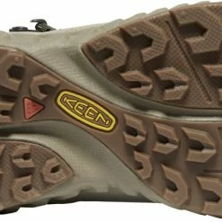 Keen NXIS EVO Mid WP Chaussures Femme, beige -Chaussures trekking Soldes keen nxis evo mid wp shoes women plaza taupe brindle 6 1