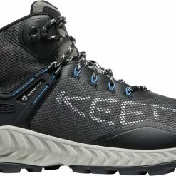 Keen Nxis Evo WP Chaussures mi-hautes Homme, gris/noir -Chaussures trekking Soldes keen nxis evo wp mid shoes men magnet bright cobalt 2