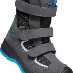 Keen Redwood Winter WP Botte Enfant, noir/gris