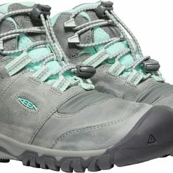 Keen Ridge Flex Mid WP Chaussures Adolescents, marron -Chaussures trekking Soldes keen ridge flex mid wp shoes youth grey blue tint 3 2