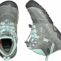 Keen Ridge Flex Mid WP Chaussures Adolescents, marron -Chaussures trekking Soldes keen ridge flex mid wp shoes youth grey blue tint 5 2