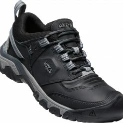 Keen Ridge Flex WP Chaussures Homme, noir/gris