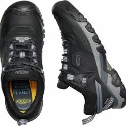 Keen Ridge Flex WP Chaussures Homme, noir/gris 11 Keen Ridge Flex WP Chaussures Homme, noir/gris -Chaussures trekking Soldes keen ridge flex wp shoes men black magnet 4 1