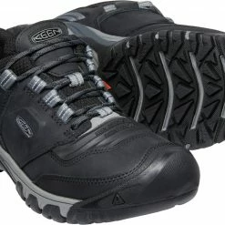 Keen Ridge Flex WP Chaussures Homme, noir/gris 12 Keen Ridge Flex WP Chaussures Homme, noir/gris -Chaussures trekking Soldes keen ridge flex wp shoes men black magnet 5 1