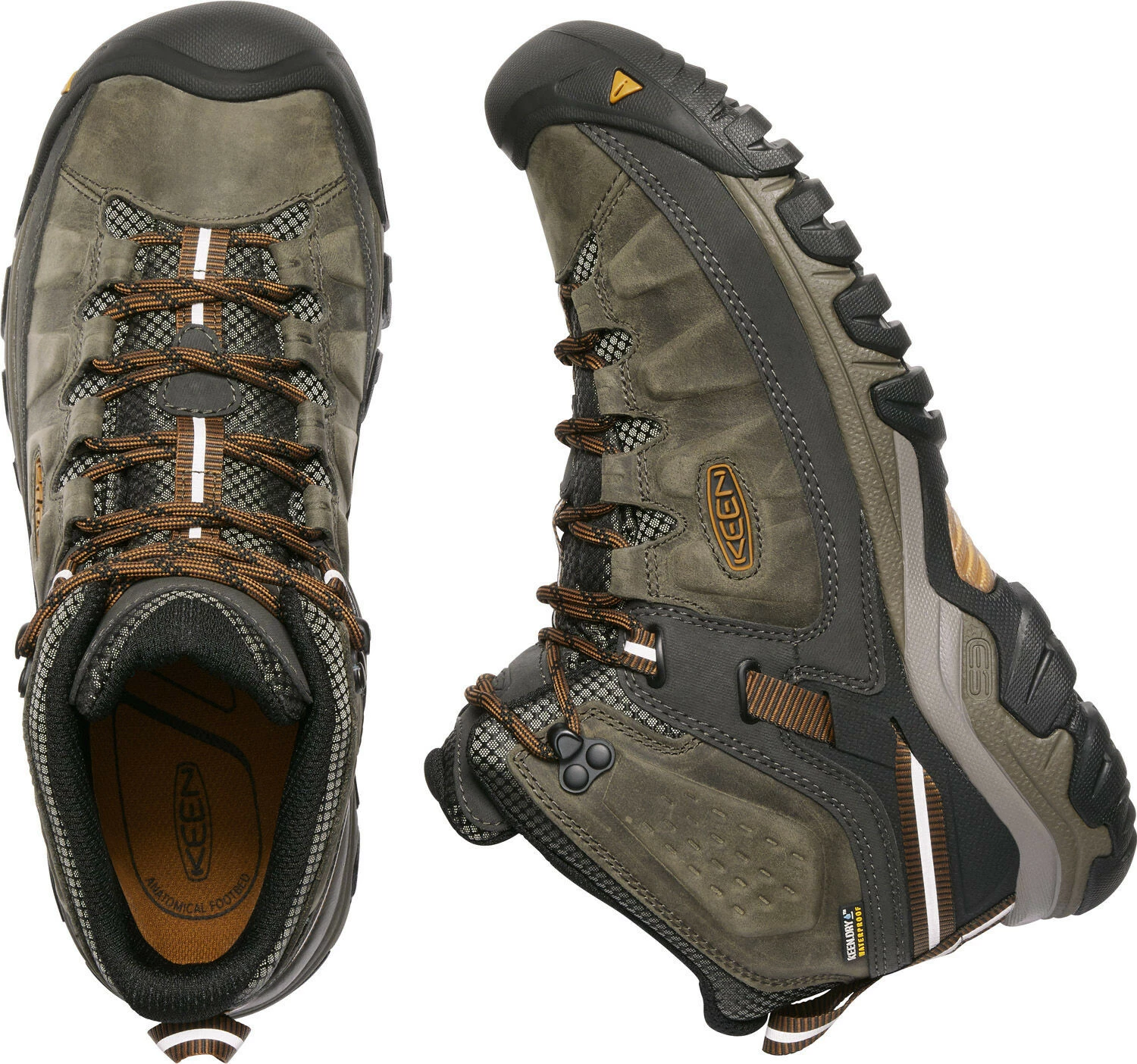 Keen Targhee III Mid WP Chaussures Homme, marron 7 Keen Targhee III Mid WP Chaussures Homme, marron – Image 5