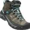 Keen Targhee III Mid WP Chaussures Femme, gris -Chaussures trekking Soldes keen targhee iii mid wp kengaet naiset alcatraz blue turquoise 1 3