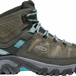Keen Targhee III Mid WP Chaussures Femme, marron -Chaussures trekking Soldes keen targhee iii mid wp kengaet naiset alcatraz blue turquoise 3 1