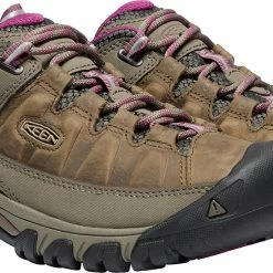 Keen Targhee III WP Chaussures Femme, marron -Chaussures trekking Soldes keen targhee iii wp shoes women ruskea 4