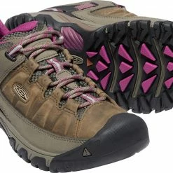 Keen Targhee III WP Chaussures Femme, gris -Chaussures trekking Soldes keen targhee iii wp shoes women ruskea 6 1